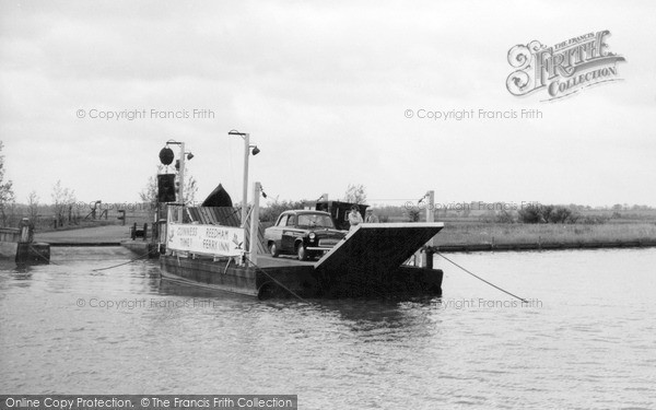 Photo of Reedham, The Ferry c.1955