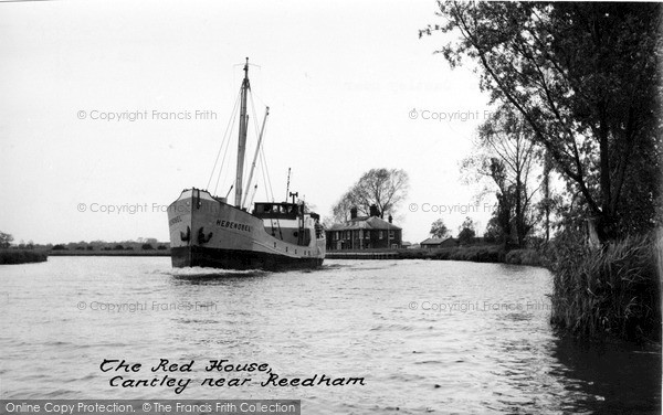 Photo of Reedham, The Red House c.1955