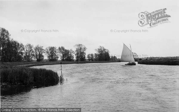 Photo of Reedham, View From Buckenham c.1955