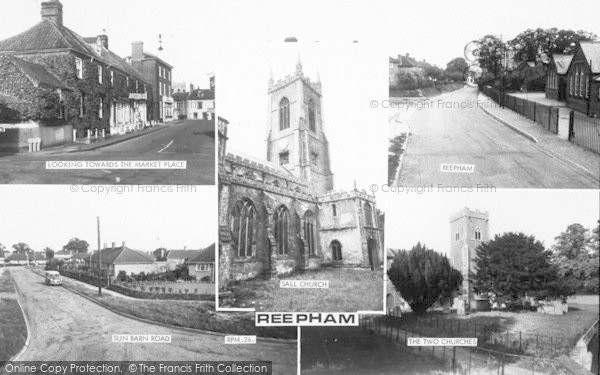 Photo of Reepham, Composite c.1965