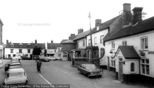 Photo of Reepham, Market Place c.1965