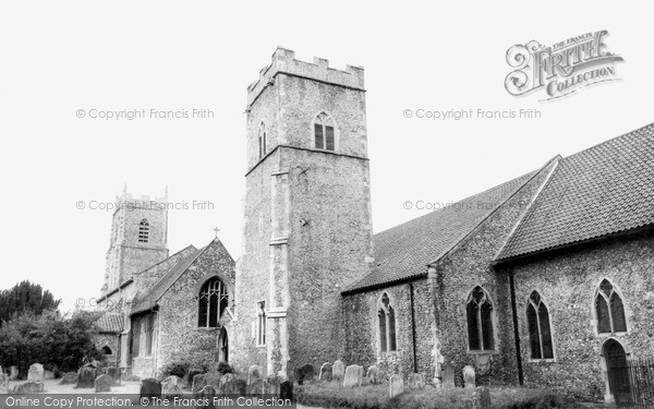 Photo of Reepham, The Two Churches c.1965