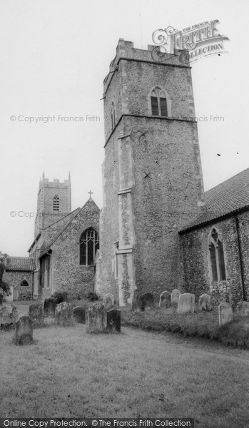Photo of Reepham, The Two Churches c.1965