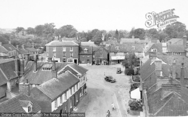 Photo of Reepham, West From St Michael's Tower c.1950