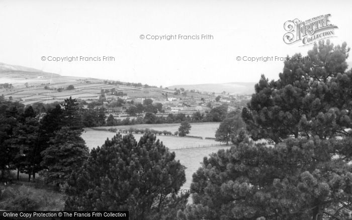 Photo of Reeth, From Grinton Church c.1960