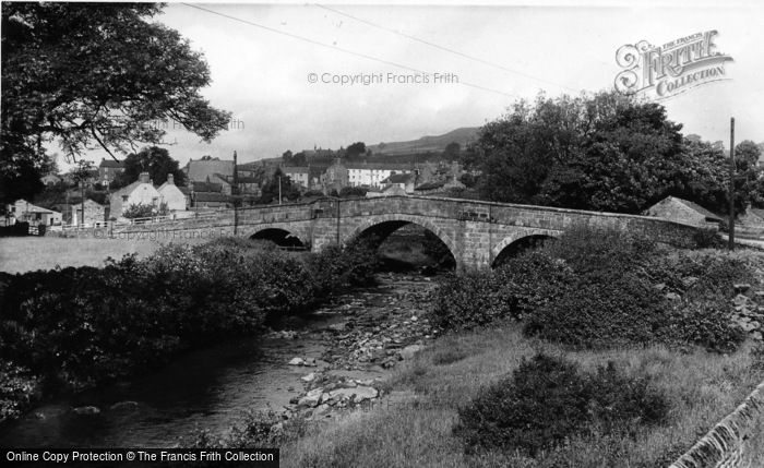 Photo of Reeth, The Bridge c.1955