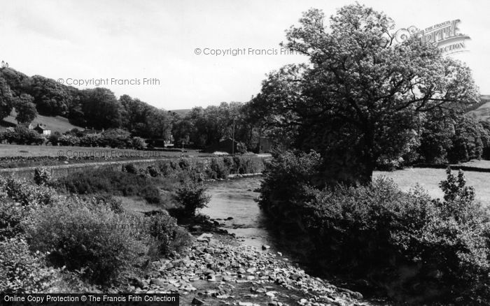 Photo of Reeth, The River From The Bridge c.1960