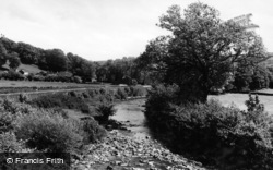 The River From The Bridge c.1960, Reeth
