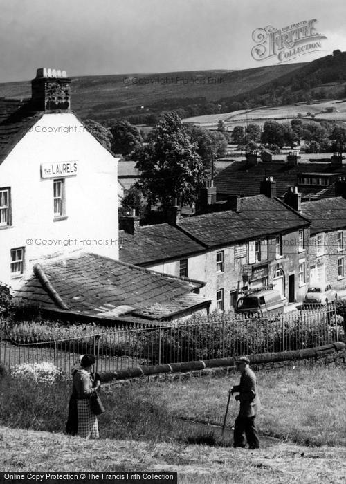 Photo of Reeth, The Village, Lovely Day For A Walk  c.1960