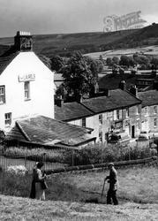 The Village, Lovely Day For A Walk  c.1960, Reeth