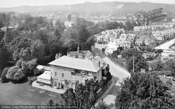 Photo of Reigate, And Cherchefelle From Parish Church Tower 1924