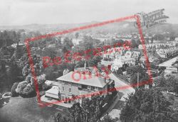 And Cherchefelle From Parish Church Tower 1924, Reigate
