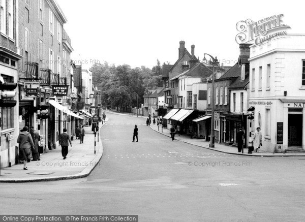 Photo of Reigate, Bell Street c.1960