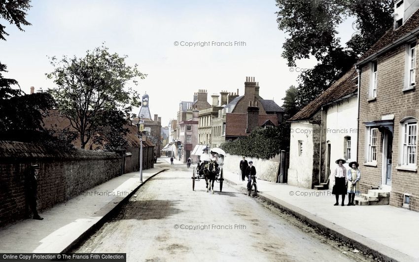 Reigate, Church Street 1909