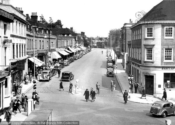 Photo of Reigate, Church Street c.1955