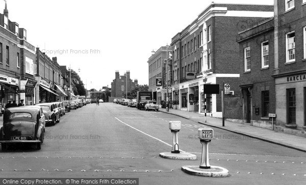 Photo of Reigate, Church Street c.1960
