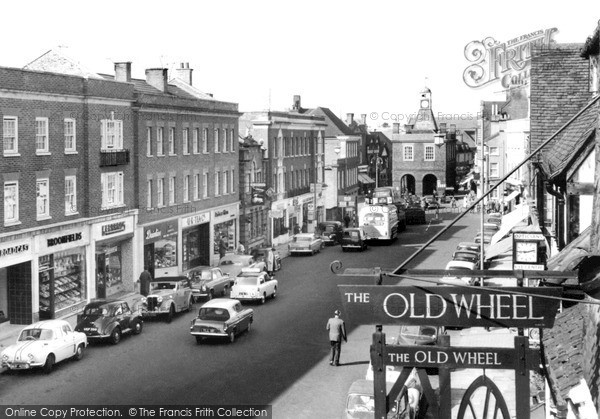 Photo of Reigate, Church Street c.1960