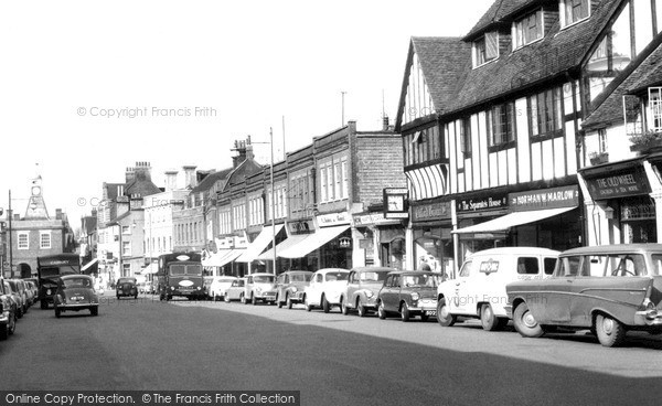 Photo of Reigate, Church Street c.1960