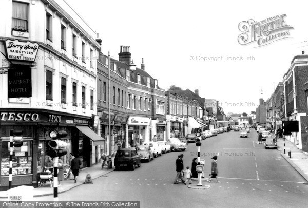 Photo of Reigate, Church Street c.1965