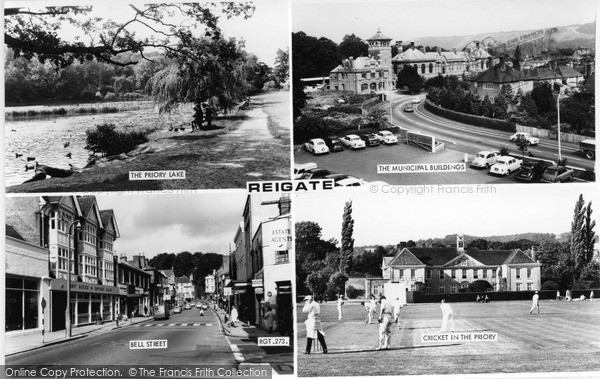 Photo of Reigate, Composite c.1965
