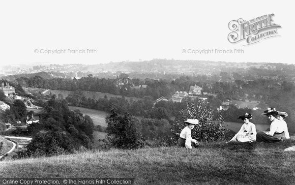 Photo of Reigate, Enjoying The View 1906