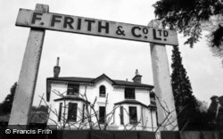 F.Frith & Co At Cravenhurst, Raglan Road c.1970, Reigate