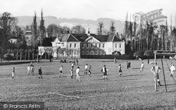 Football In Priory Park c.1955, Reigate