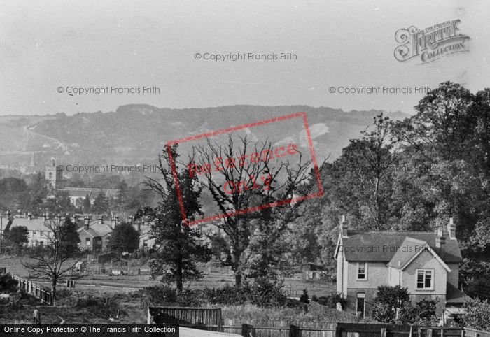 Photo of Reigate, From Belmont Road 1909