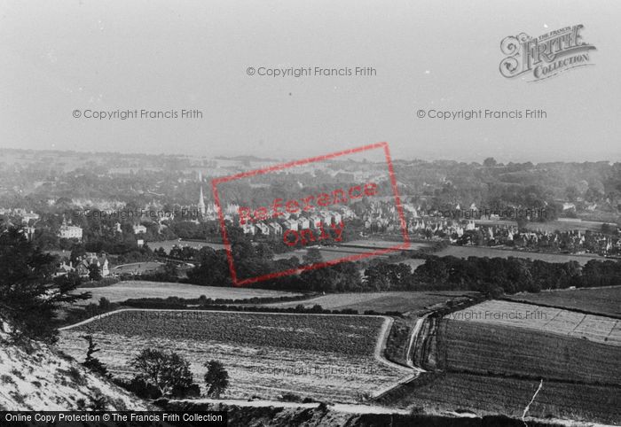 Photo of Reigate, From The Hills 1894