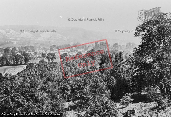 Photo of Reigate, From The Park 1886