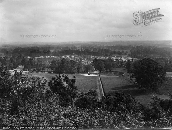 Photo of Reigate, From The Park, South Park 1926