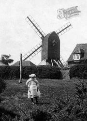 Girl At Heath Mill 1894, Reigate