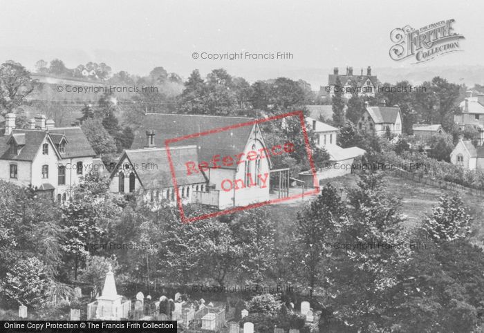 Photo of Reigate, Grammar Schools, From Church Tower 1886