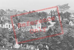 Grammar Schools, From Church Tower 1886, Reigate