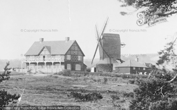 Photo of Reigate, Heath, Golf House And Windmill 1896