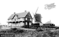 Heath, Mill Church And New Golf House 1896, Reigate