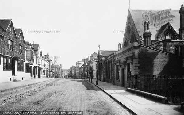 Photo of Reigate, High Street 1886