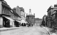 High Street And Town Hall 1890, Reigate