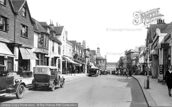 Photo of Reigate, High Street And Town Walk 1933