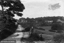 Hill, Near Glosers Farm 1908, Reigate