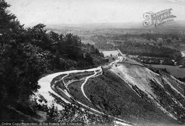 Photo of Reigate, Hill, Pilgrim's Way 1910