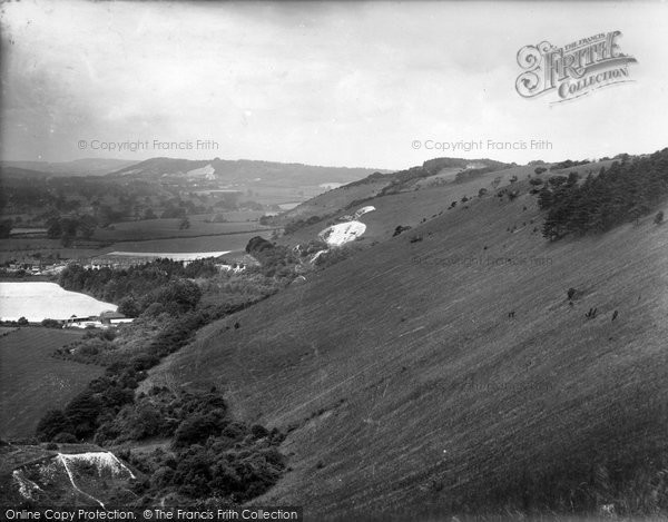 Photo of Reigate, Hill, View Of North Downs 1926