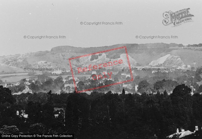 Photo of Reigate, Hills, From Church Tower 1886