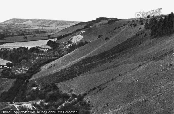 Photo of Reigate, Hills Looking West 1928