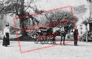 Horse And Carriage At Brightlands, The Frith Family Home c.1885, Reigate
