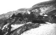 Reigate, Lime Kiln in the Snow 1890