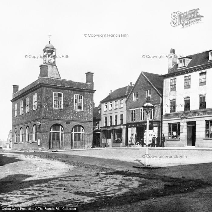 Photo of Reigate, Market Place 1886