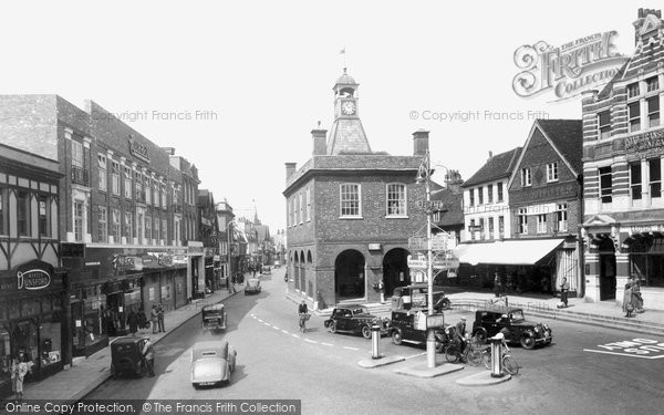 Photo of Reigate, Market Place And High Street 1939