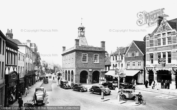 Photo of Reigate, Market Square 1936