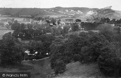 North Downs From Breakneck Hill c.1890, Reigate